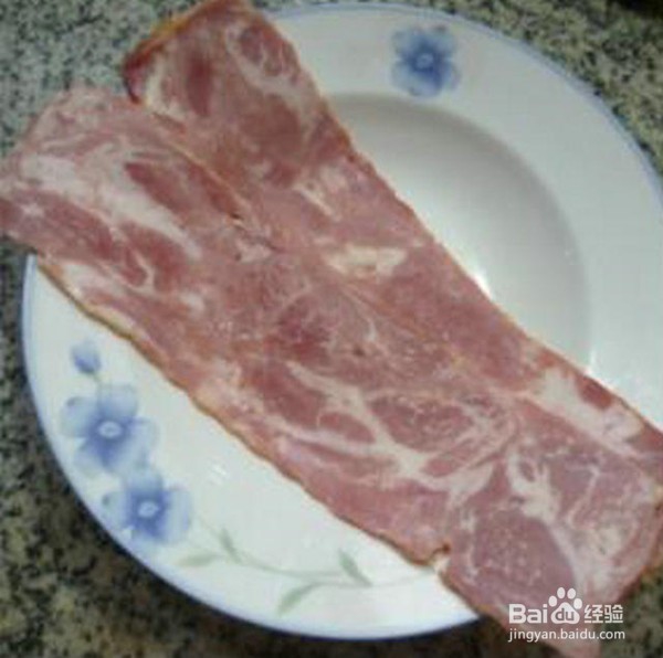 好吃的培根汉堡