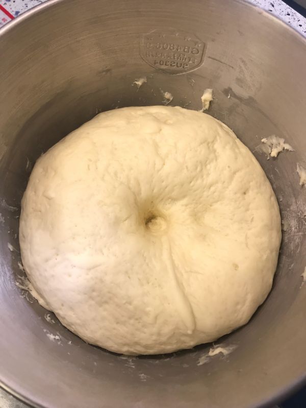 葱香芝士火腿面包