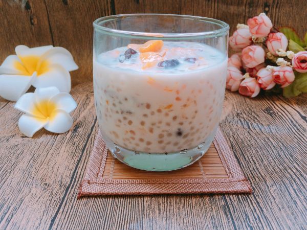 芒果蔓越莓西米露