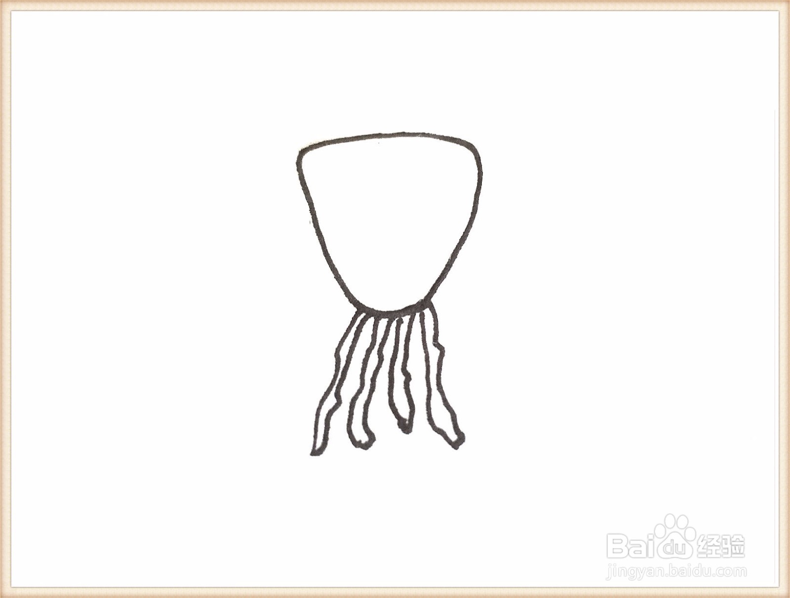 一笔一笔教你画风筝简笔画