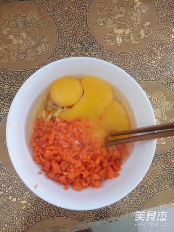 胡萝卜鸡蛋饼