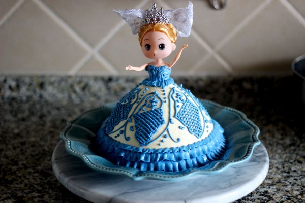 青花瓷复古娃娃蛋糕