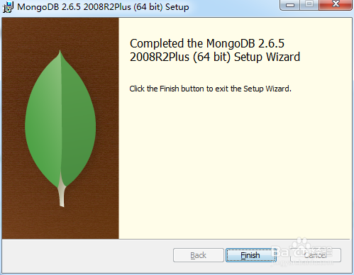 MongoDB Windows 下安装部署