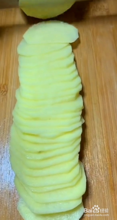 家庭版薯片的制作流程