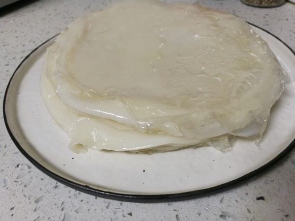 凉皮的制作方法（简单的）