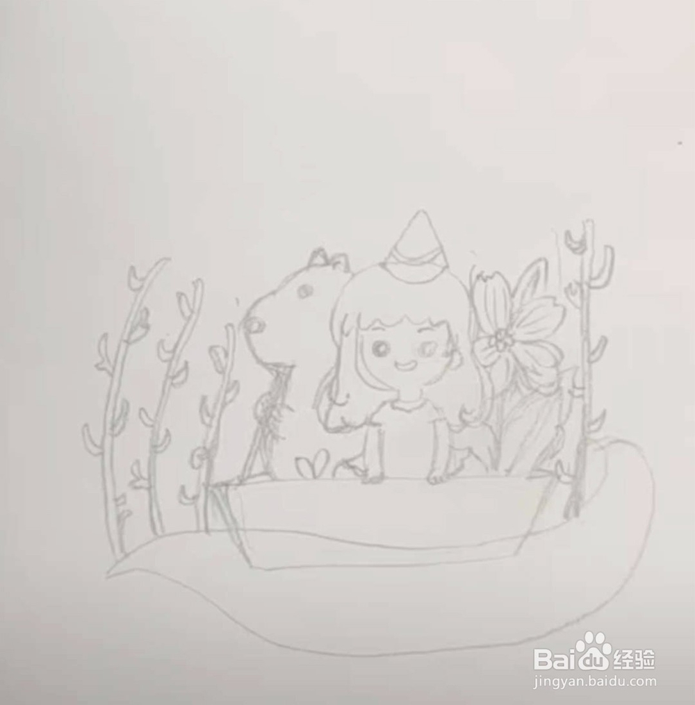 学画画怎样练习画线稿