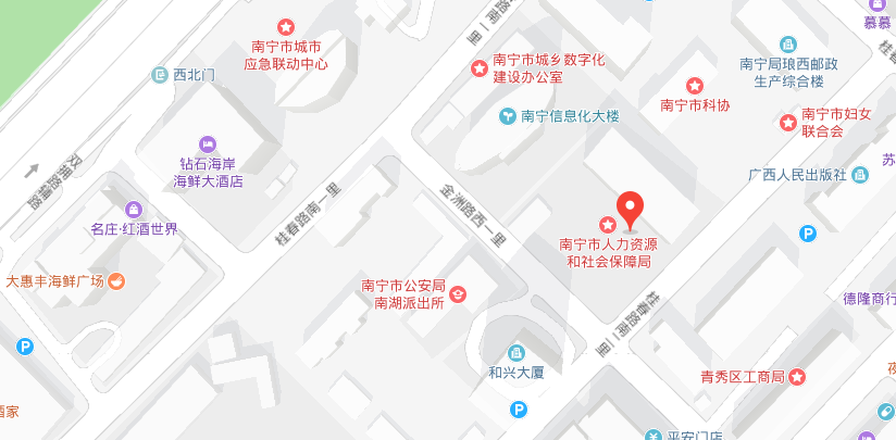 南宁市的社保局在哪里