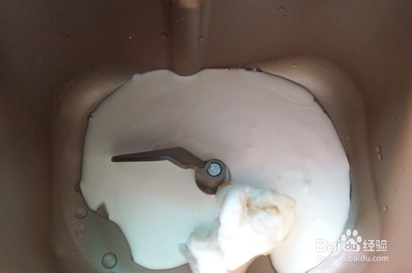 用面包机做面包