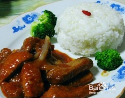 美味吉列猪扒饭