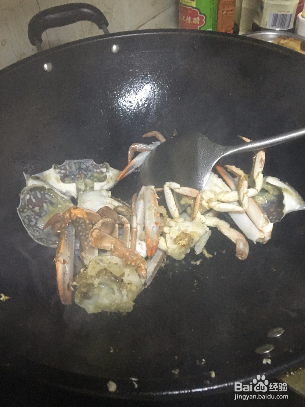 家常菜——炒花蟹