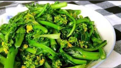 炒油菜花芽的吃法