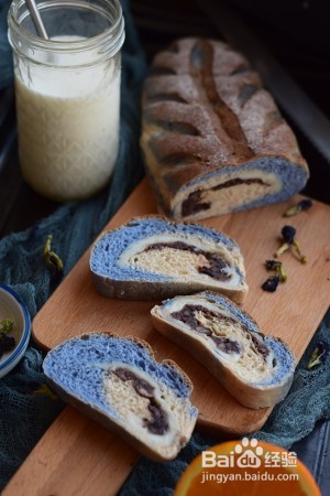 星空麻薯软欧制作过程