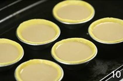 怎样在家自制美味的咖啡乳酪蛋挞