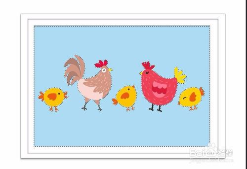 ps怎么换装饰画的背景