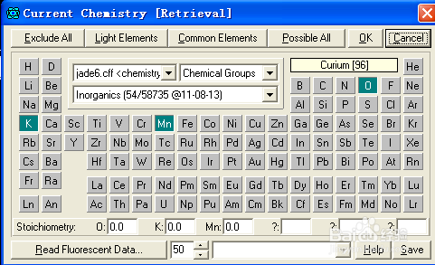 X射线晶体分析：[4]PDF卡片查找