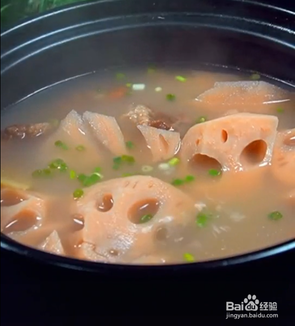 猪骨藕汤的做法
