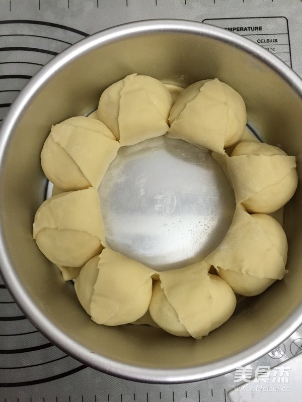 花朵面包的做法