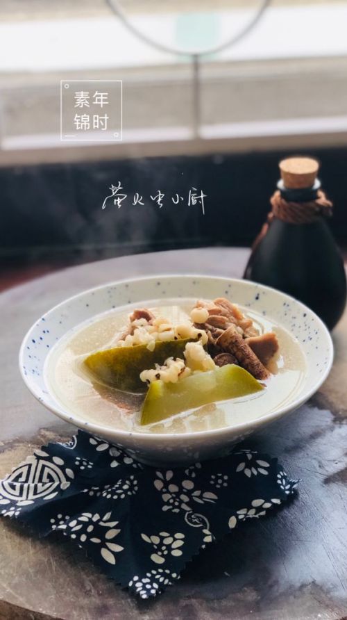 夏日清补汤水老冬瓜汤