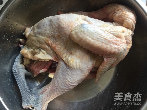 糟香三黄鸡的做法