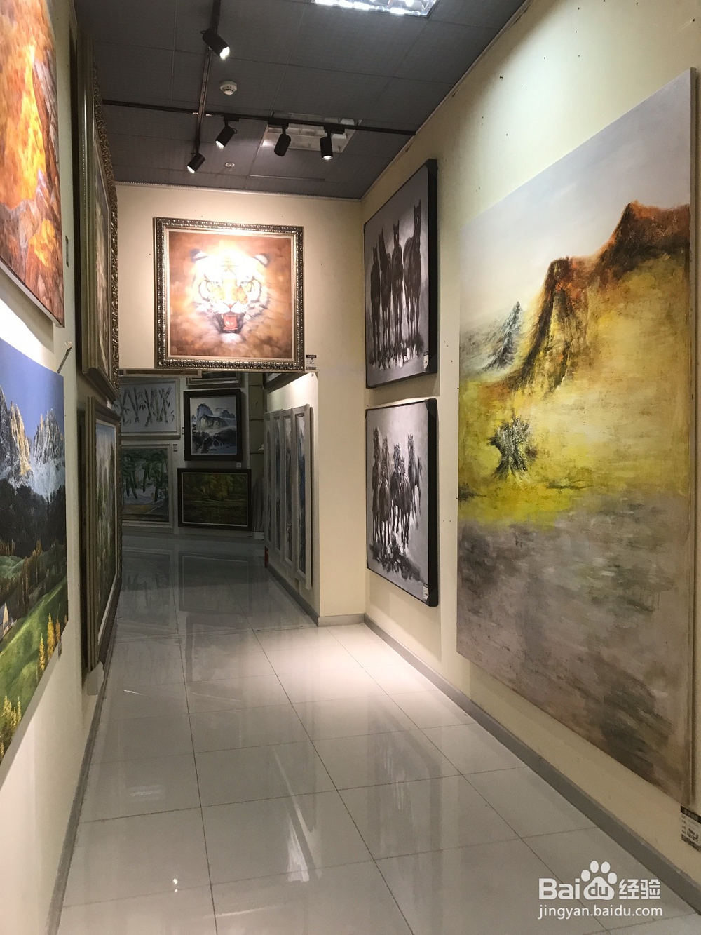 昆明最大的画廊，装饰配画