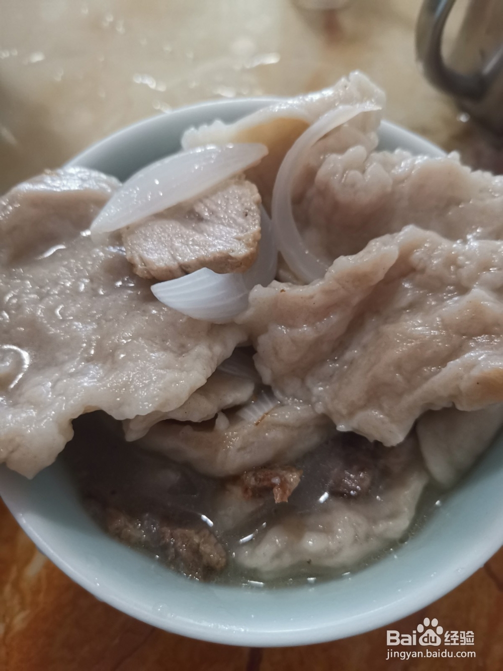 洋葱面片块炖肉片