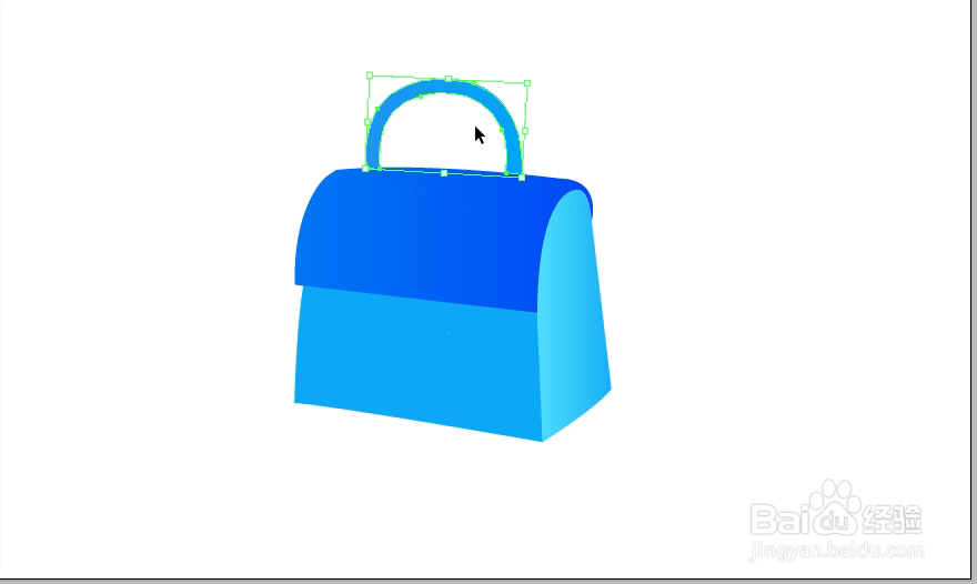 怎样在illustrator中绘制手提包小图标