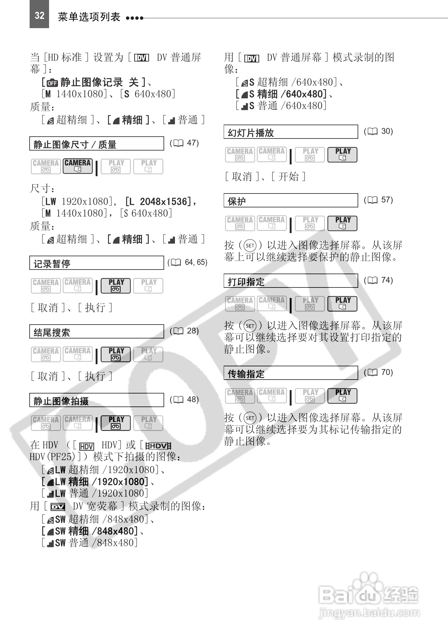 佳能HV20数码摄像机使用说明书:[4]