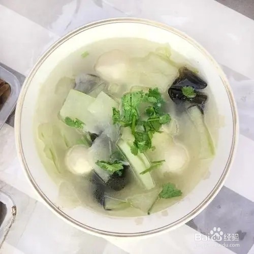 冬瓜木耳清汤