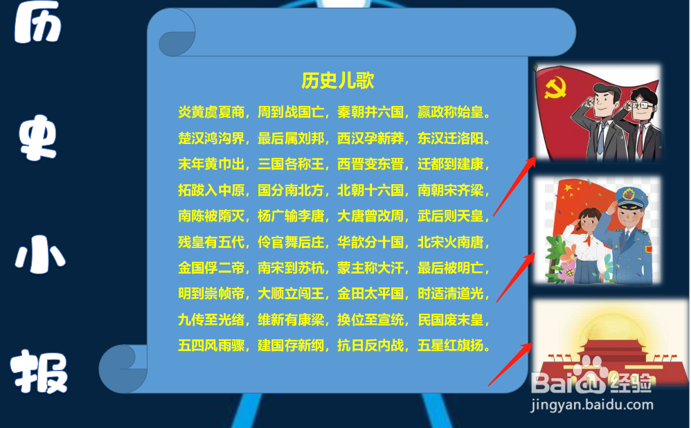 历史手抄报简单又字少