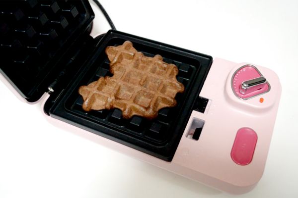 布朗熊卡通华夫饼