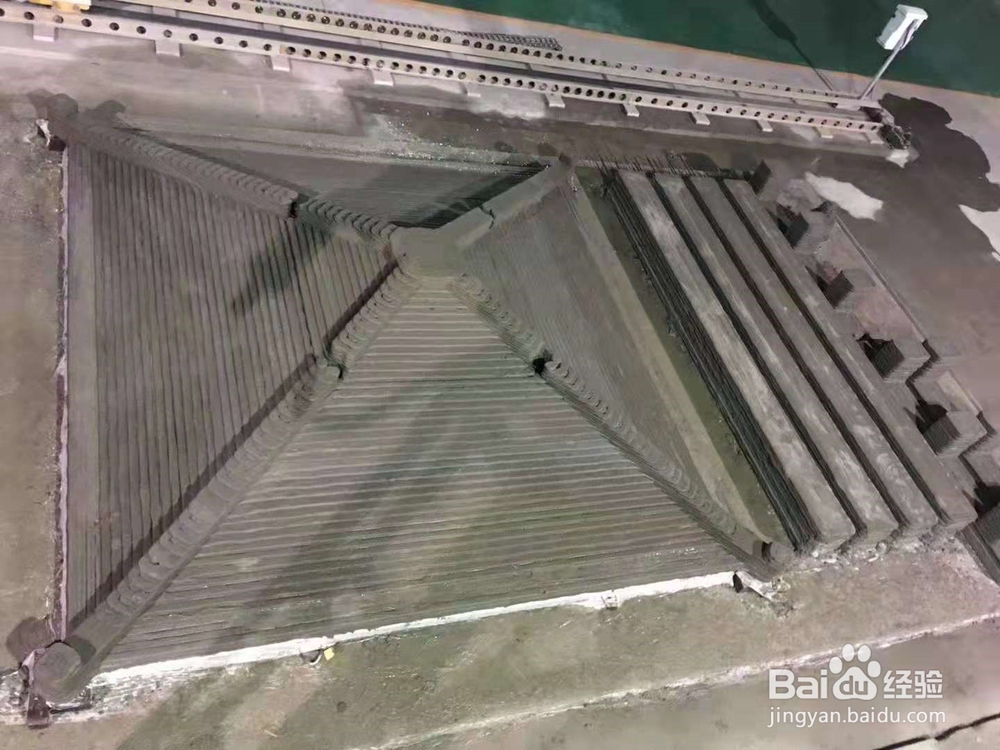 建筑3d打印，一次性分体打印景观凉亭经验