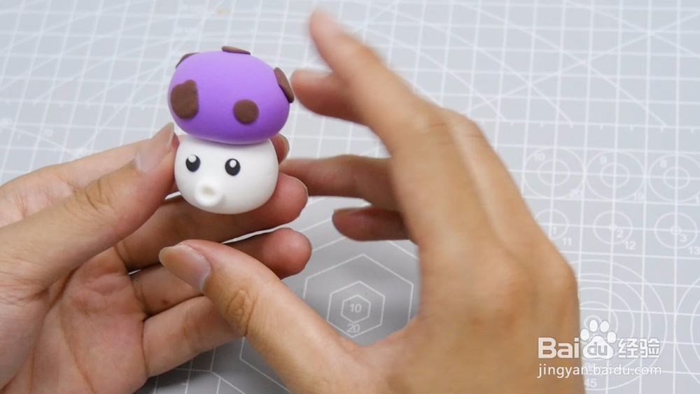 可爱的大小蘑菇