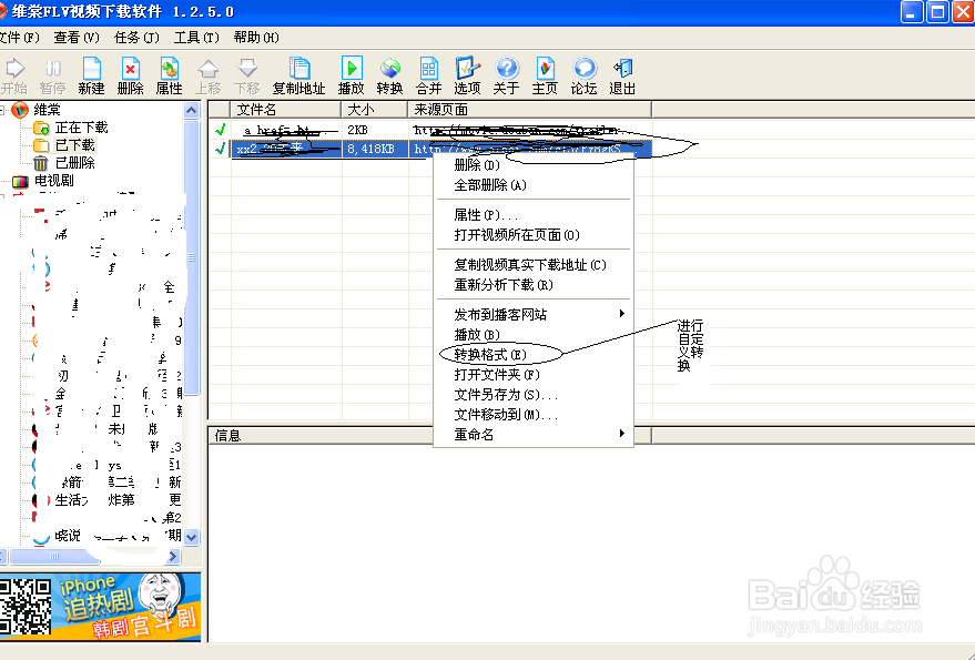 快速下载网页中的视频并进行视频转码