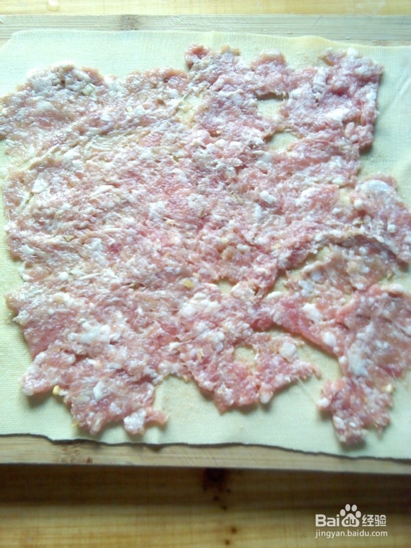 东北熏肉卷制作