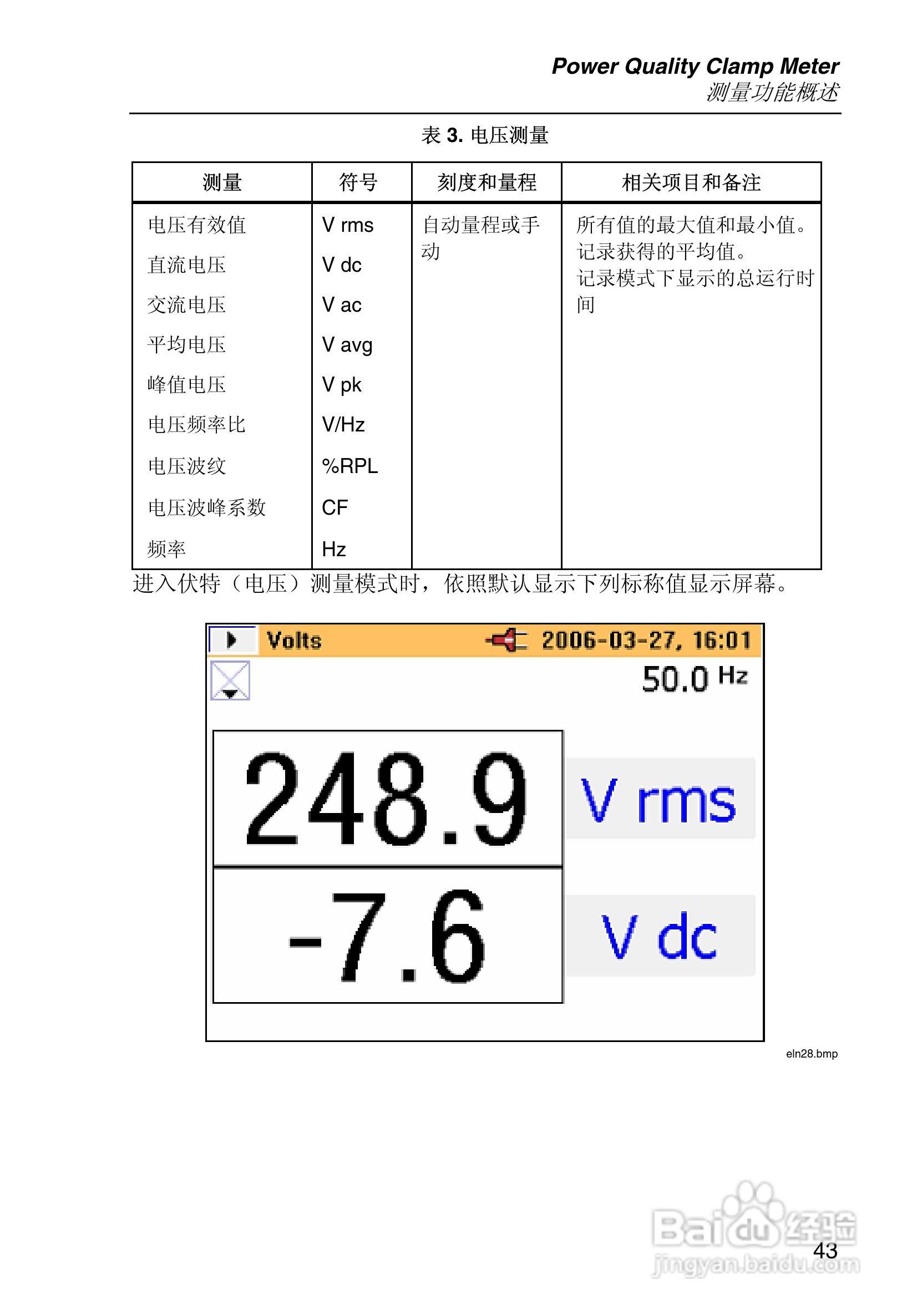 Fluke345电能质量钳型表用户手册:[6]
