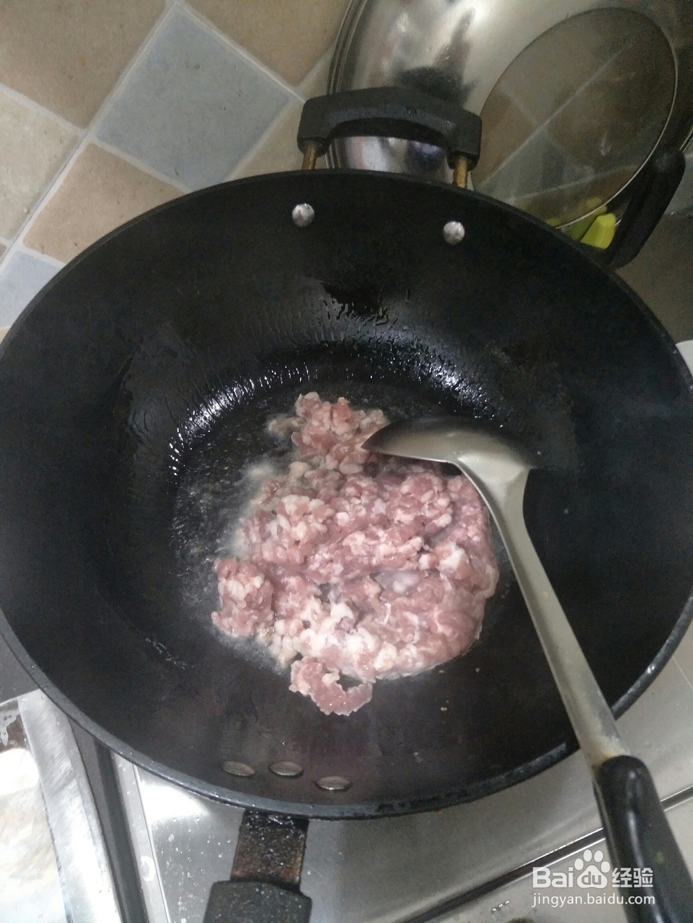 简单好吃的蚂蚁上树肉末粉条