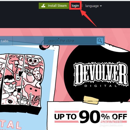 教你如何注册Steam帐号