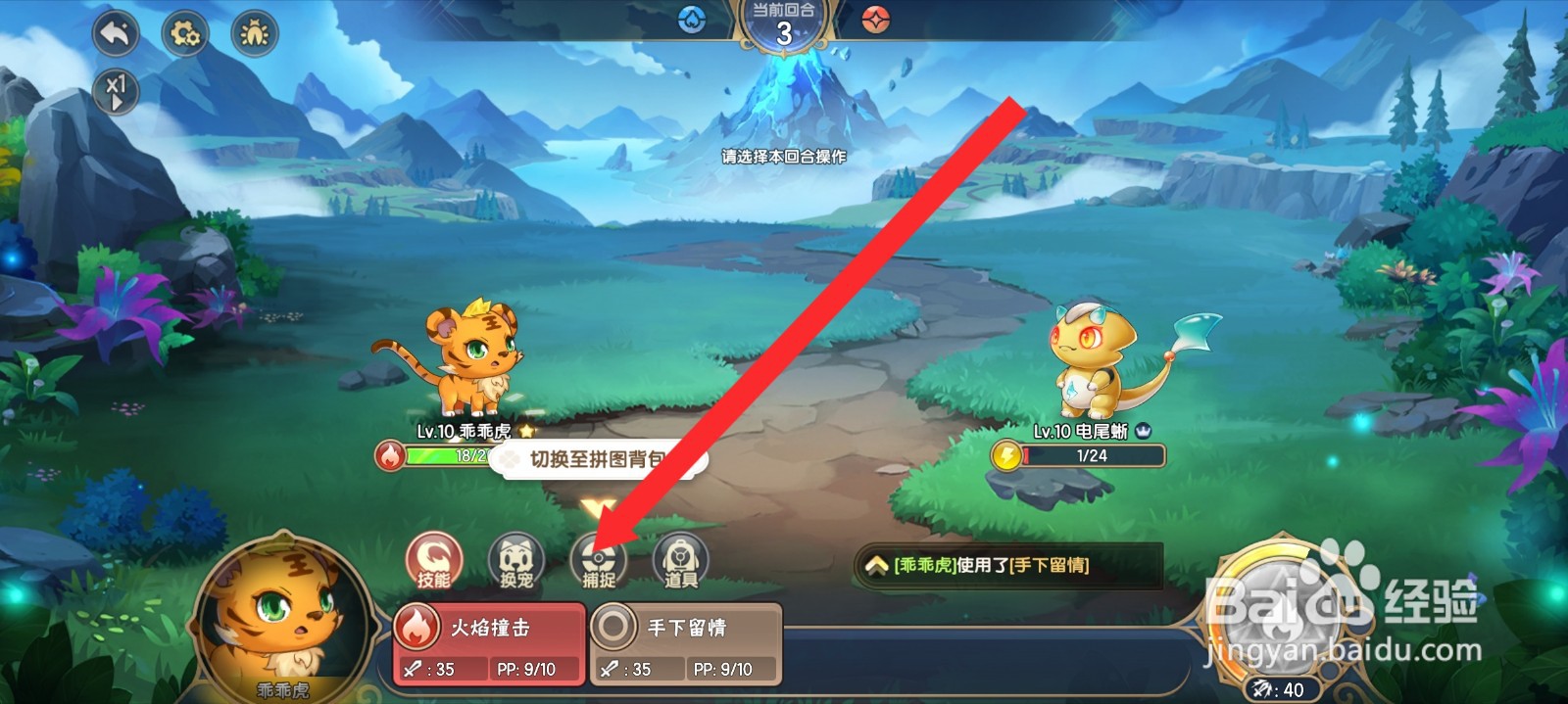 西普大陆如何捕捉电尾蜥