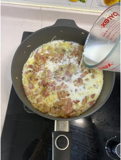 培根奶油意面怎么做