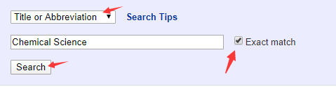 如何快速查询sci期刊缩写