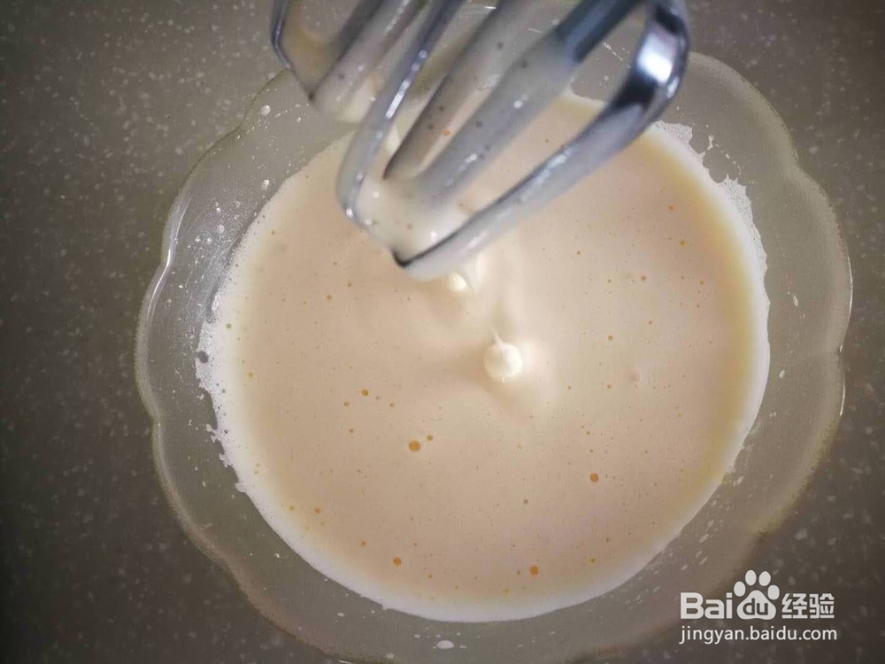 低糖少油蛋糕的做法