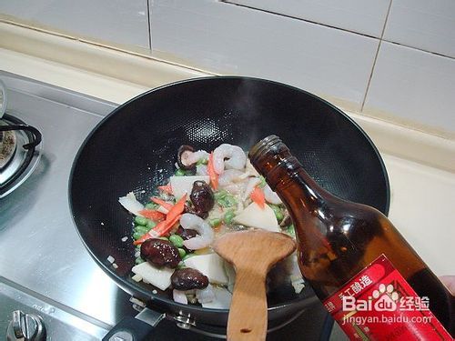 鲜虾焦香焙面