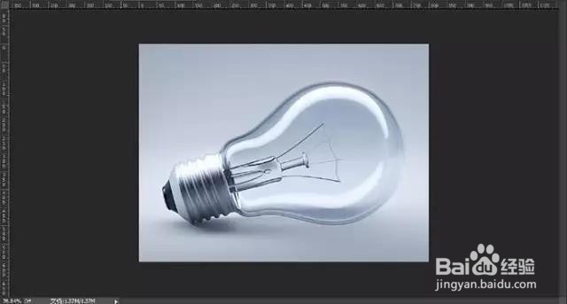 如何用PS合成灯泡中的垂钓者?