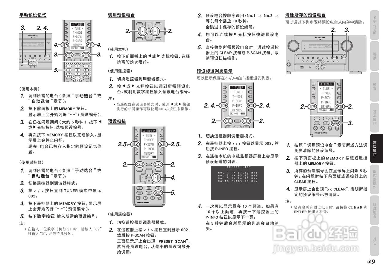 马兰士AV8003功放使用说明书:[3]