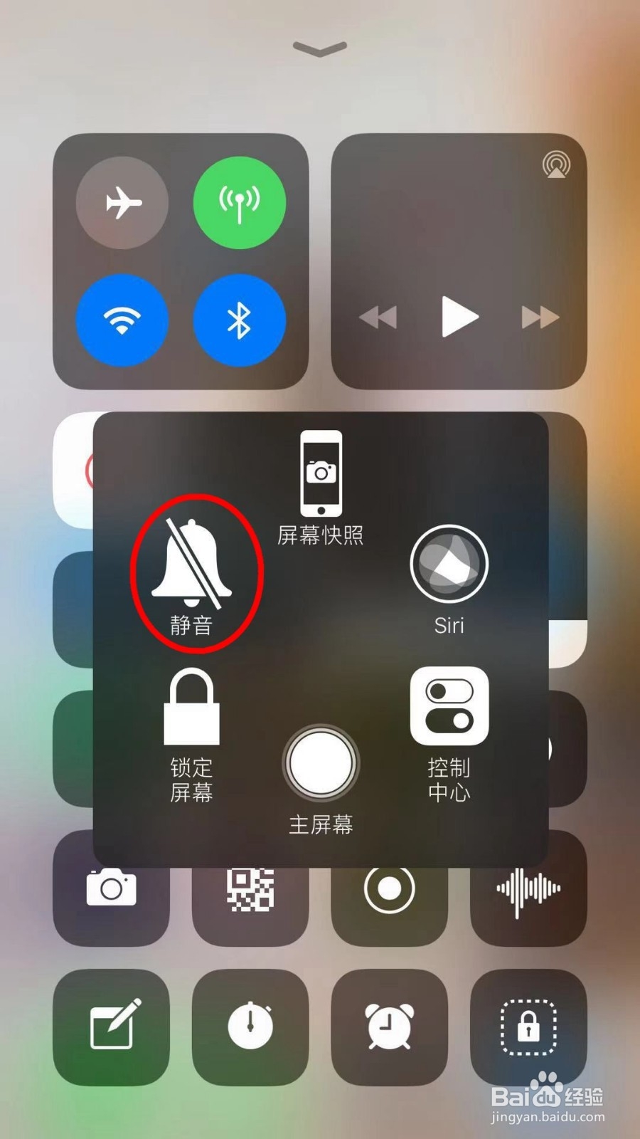 苹果手机怎么设置静音