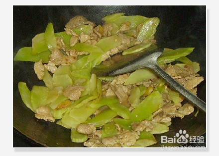 怎样炒莴笋肉片