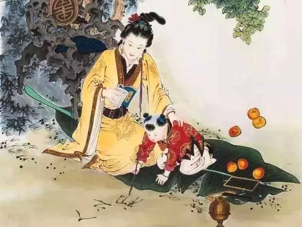 知儿若母的意思