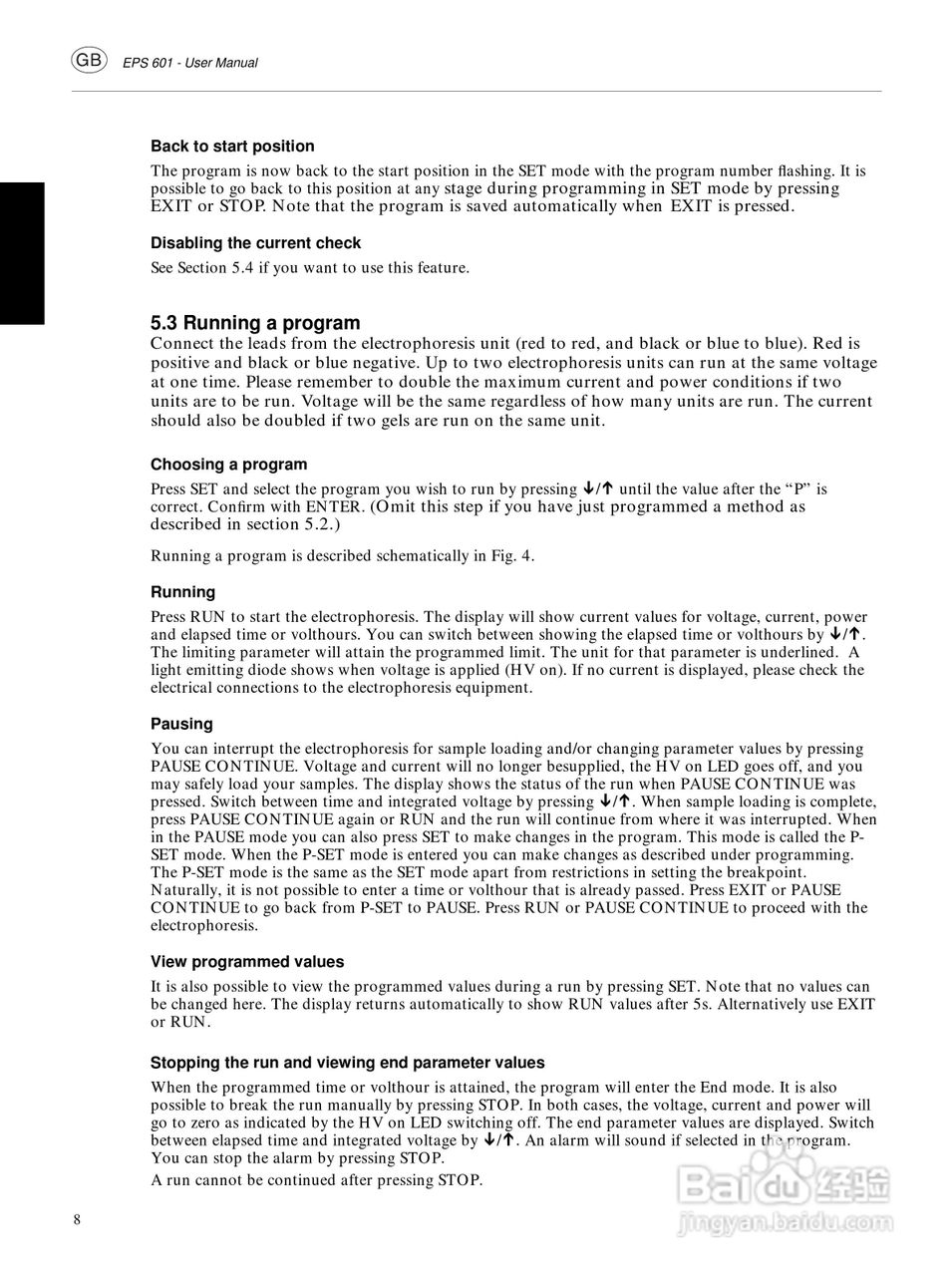 Amersham-eps601电源使用说明书:[1]