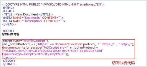 怎样开通百度统计