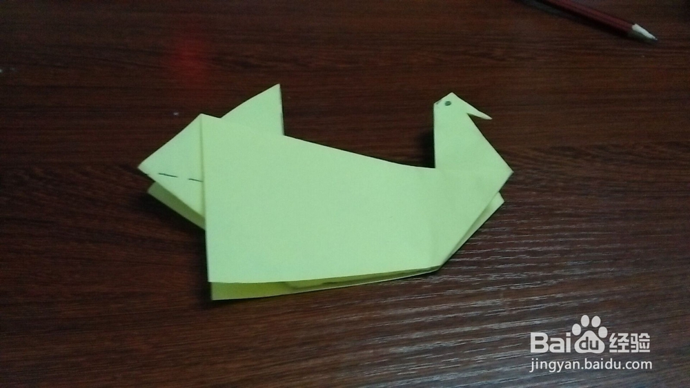 手工折纸——水鸟(1)